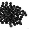 100pcs Plastic Teddy Bear Soft Toy Black, 10mm