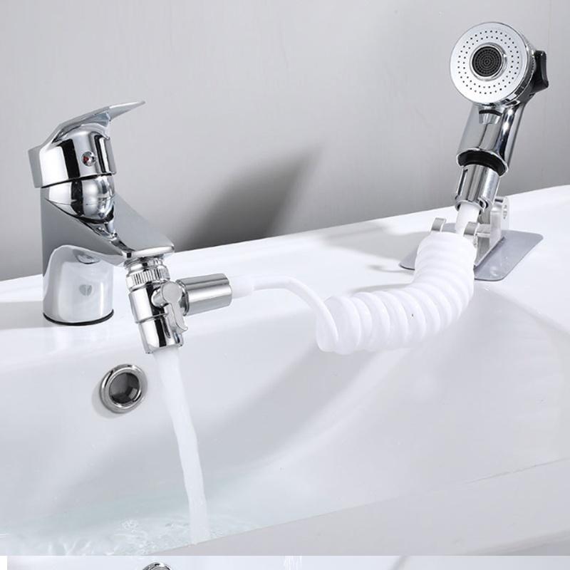 New High Quality Bathroom Shower Head Faucet Extension with Shower Arm and Hose Kit