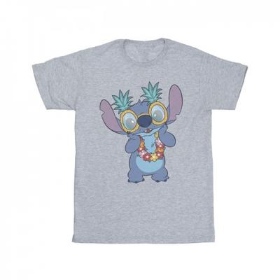 Mens Lilo And Stitch Tropical Fun T-Shirt