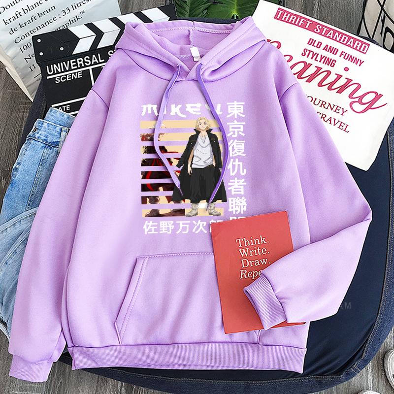 Tokyo Revengers Sano Manjirou Japan Anime Hoodies Men Women Streetwear Harajuku Fashion Hip Hop Oversized Long Sleeve Sweatshirt