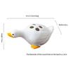 Toothbrush Holder Duck 4 Holes Drainable Toothbrush Holder For Bathroom Storage Durable Easy Install White