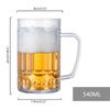 Unzerbrechliche Acryl-Bierbecher, bruchsicher, Frühstücks-, Milch-, Kaffee-, Wasserkrug, Küchen-Trinkgeschirr, wiederverwendbarer Champagnerbecher