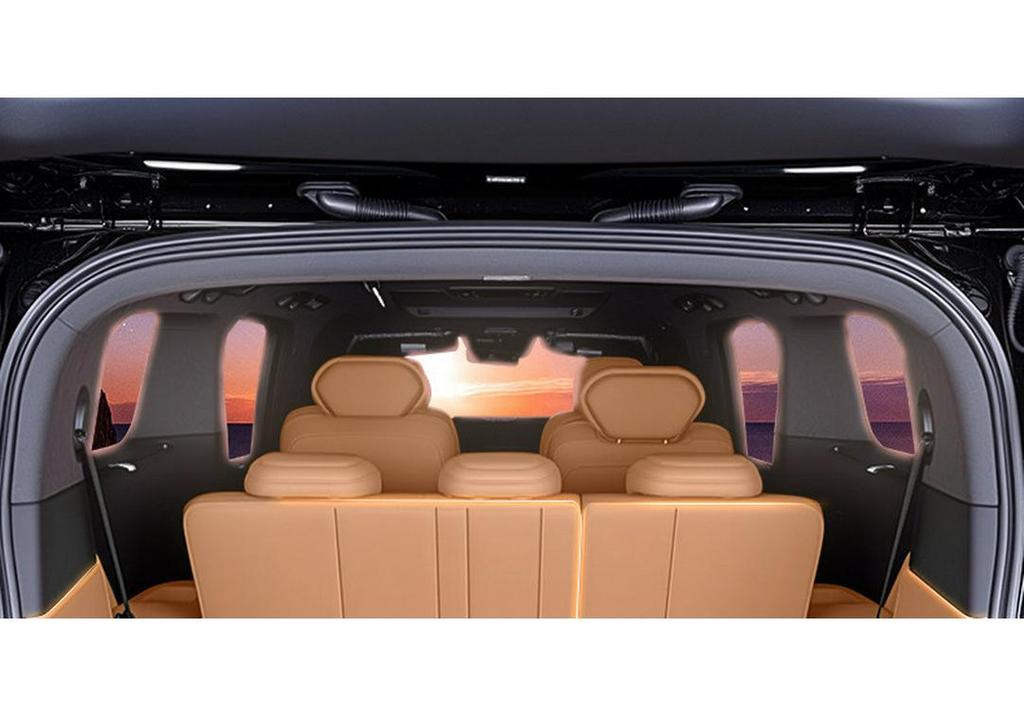 Leapmotor D99 Full Coverage Trunk Mat for 2026 Seven-Seater Model