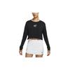 Damen Naomi Osaka Cropped Tennis Langarmtop DJ7942-010