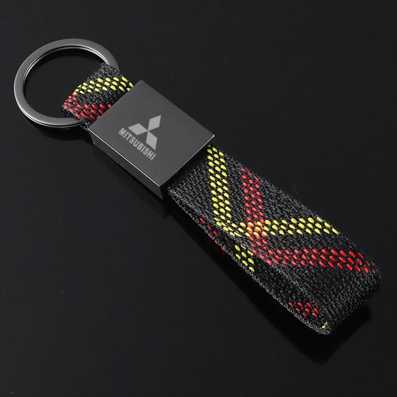 

Car Keychain Pendant Alloy Keyring Key Chain Holder for Mitsubishi ASX Lancer Cordia Pajero Outlander Eclipse Galant Mirage