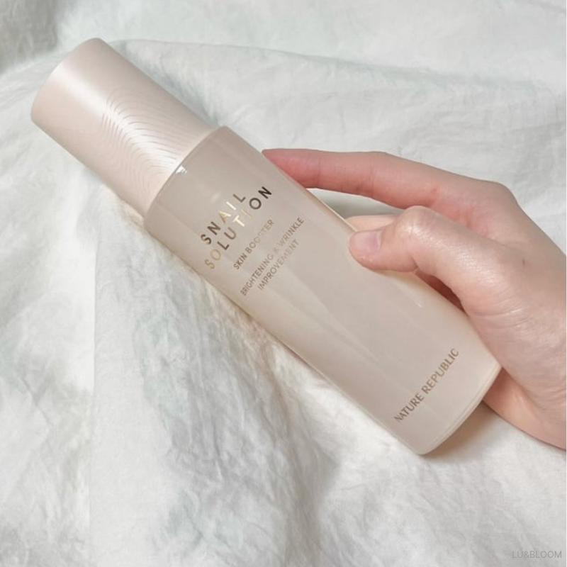 Nature Republic Snail Solution Skin Care 2-Set (Skin Booster 130ml + Emulsion 120ml) (+Free Gift)