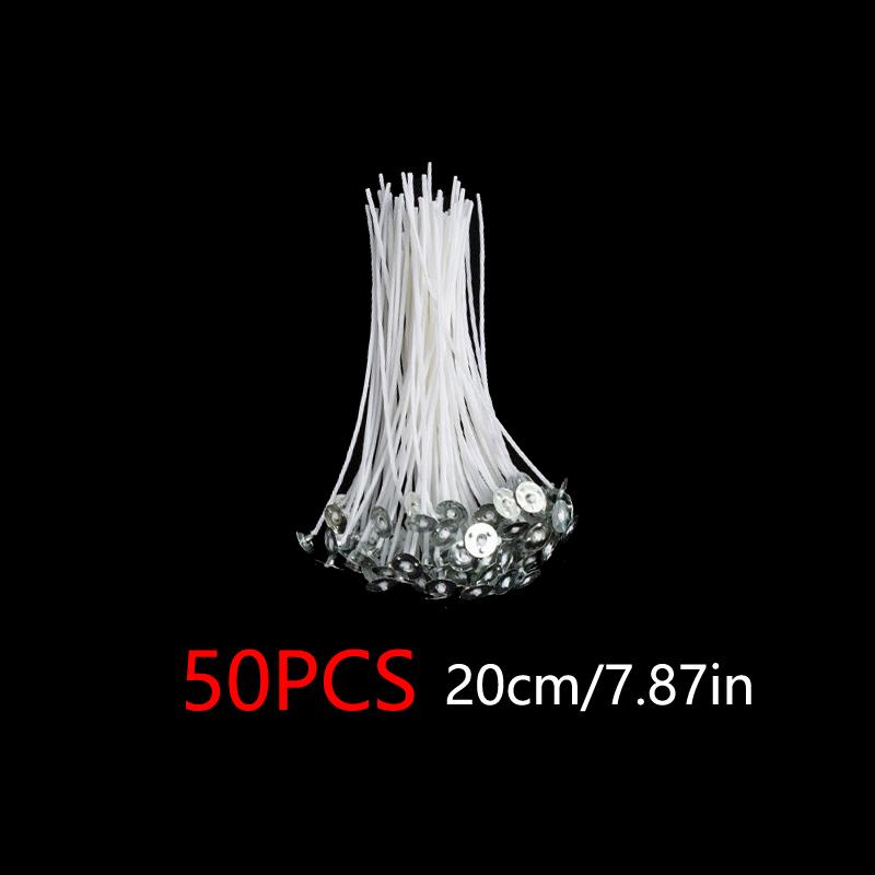 50 Pack Candle Wick Tightly Woven DIY Butter Wick