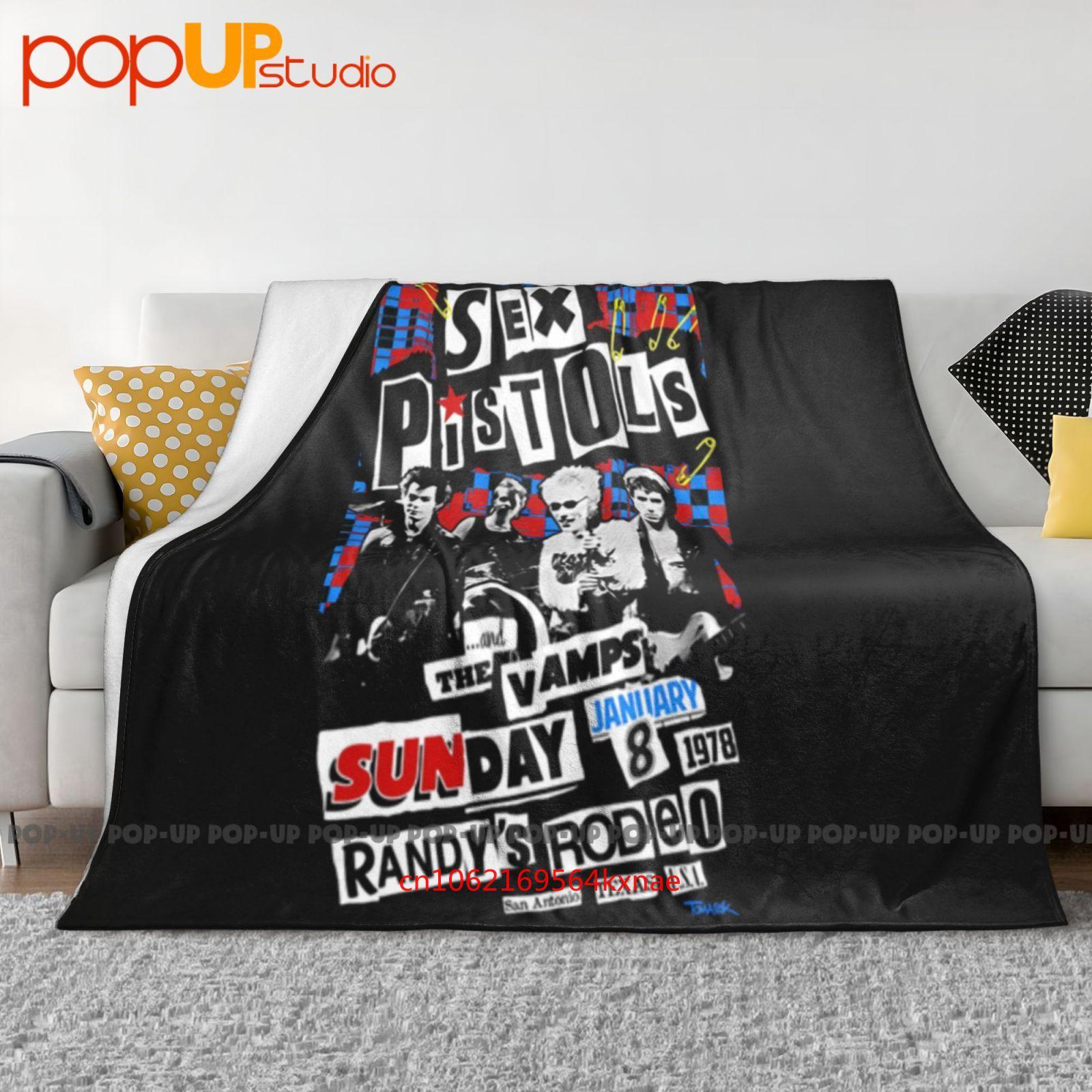 Sex_Pistols Punk Rock Band Ultra-Soft Blanket Quilt Winter Sofa Cover Bed Covers 30x40in