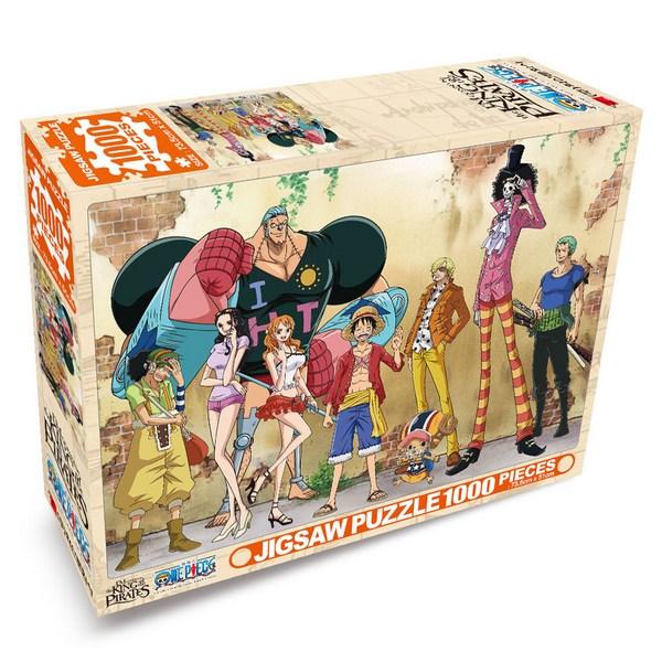 

One-piece jigsaw puzzle Straw Hat Pirates Haksan Munhwasa, 1000 pieces, mixed colors
