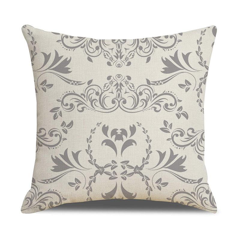 Ethnic Style Pattern Throw Pillow Cover With Short Plush Print For Living Room Sofa Decoration Cushion Cover Pillow Covers