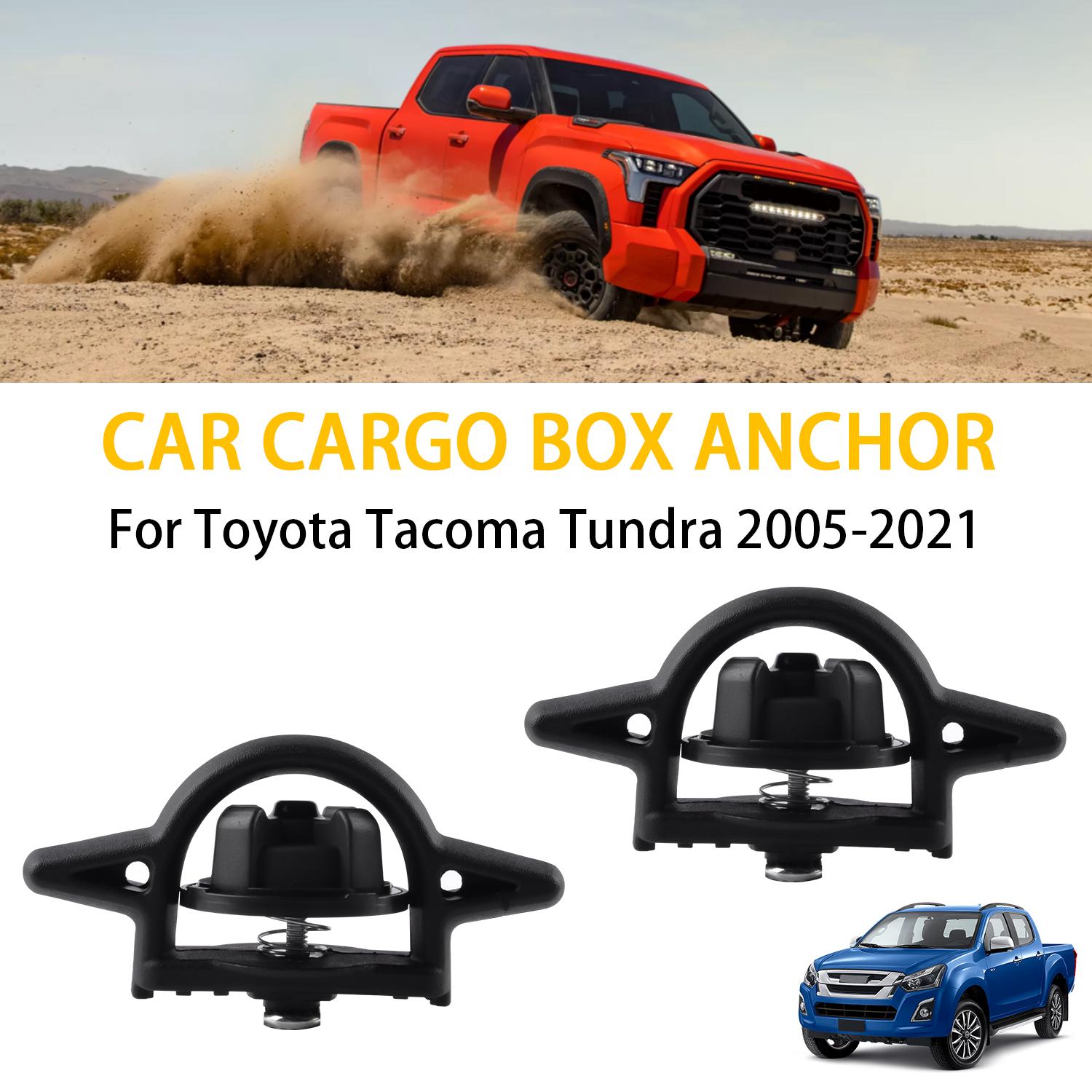 

2 шт., якорь для багажника багажника грузовика для Toyota Tacoma Tundra 2005-пикап, боковой зажим для кровати, зажим для крепления крюка