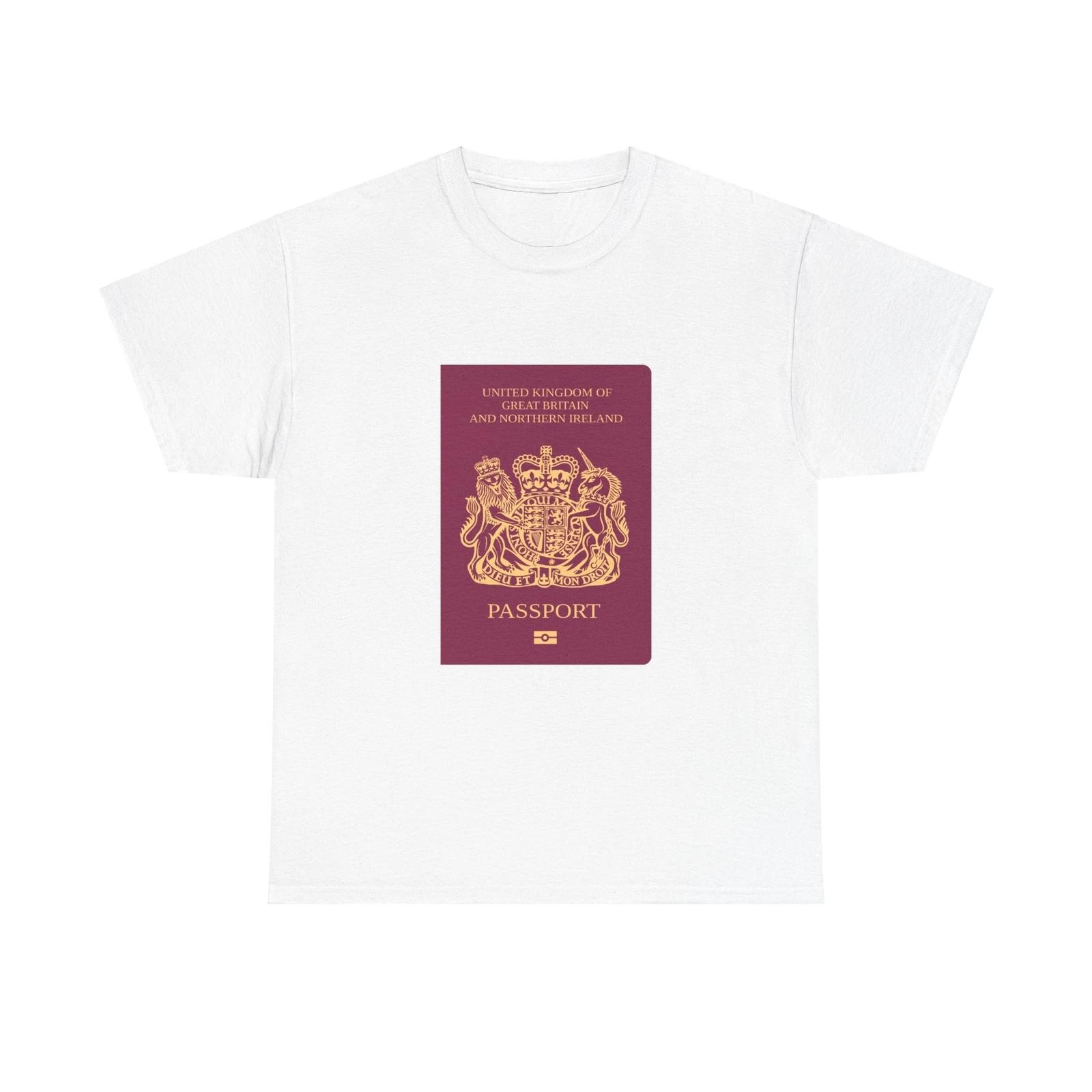 British National (Overseas) Passport - T-Shirt XXL