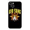 Black tpu case for iphone 5 5s se 2020 6 6s 7 8 plus x 10 XR XS 11 12 13 mini pro MAX back cover Fundas Glo Gang Chief Keef Capa