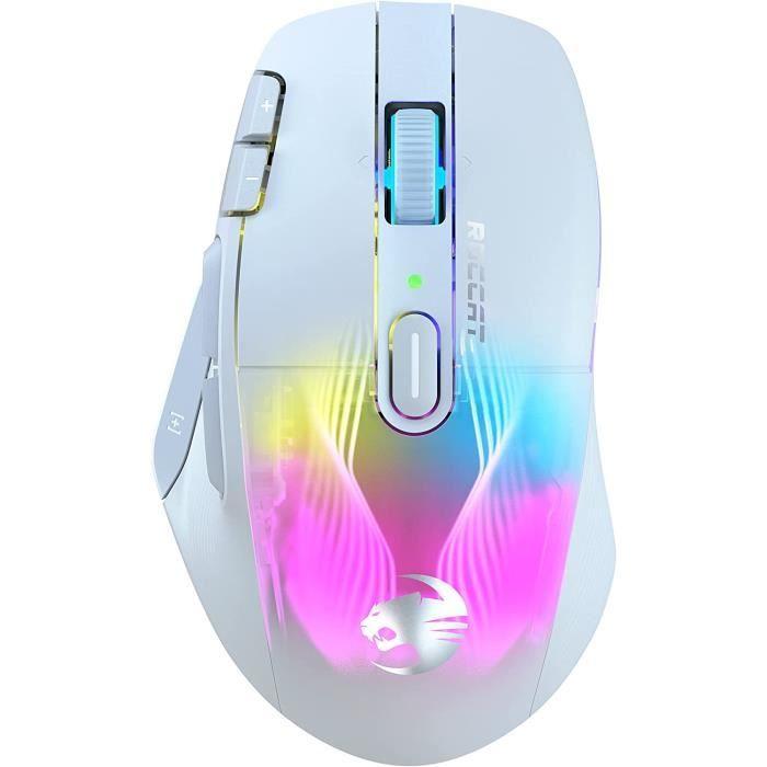 Souris Gaming - Roccat - Kone XP Air - 19K DPI - 100h Autonomie - Station De Charge RGB
