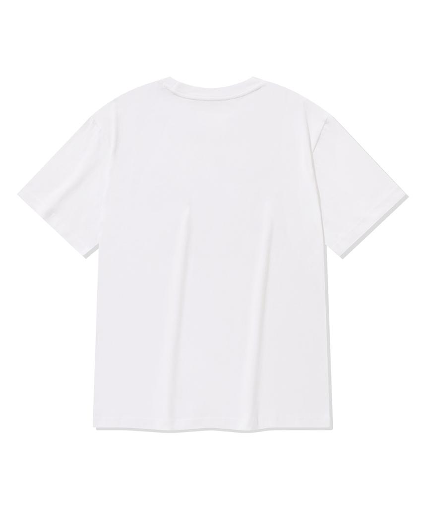 FALLETT Drawing Fruit Short Sleeve T-Shirt White