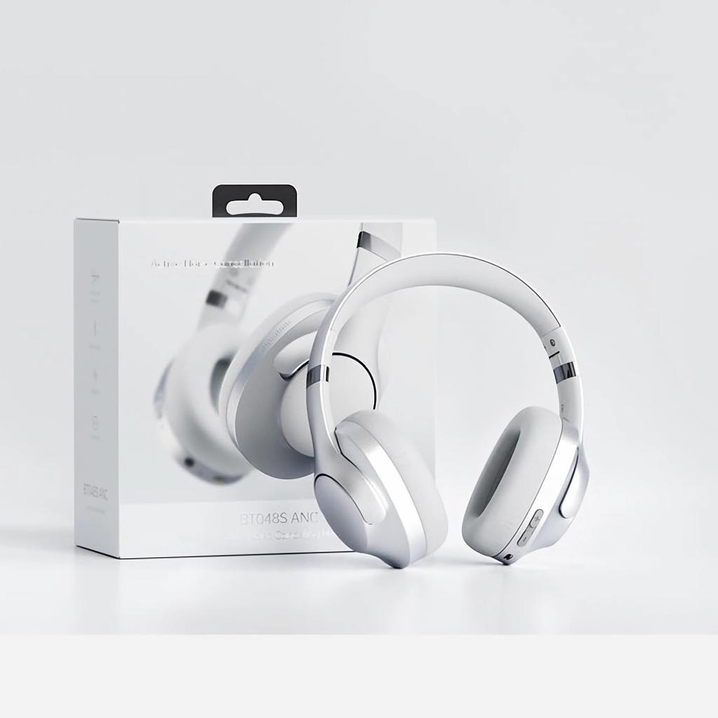 SITOAT Bluetooth Wireless Headphones with Active Noise Large Ear 50 Hours of Low HIFI Deep Perfect for and Language Popular Gift for Bluetooth