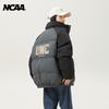 NCAA American Retro Patchwork Cotton Jacket