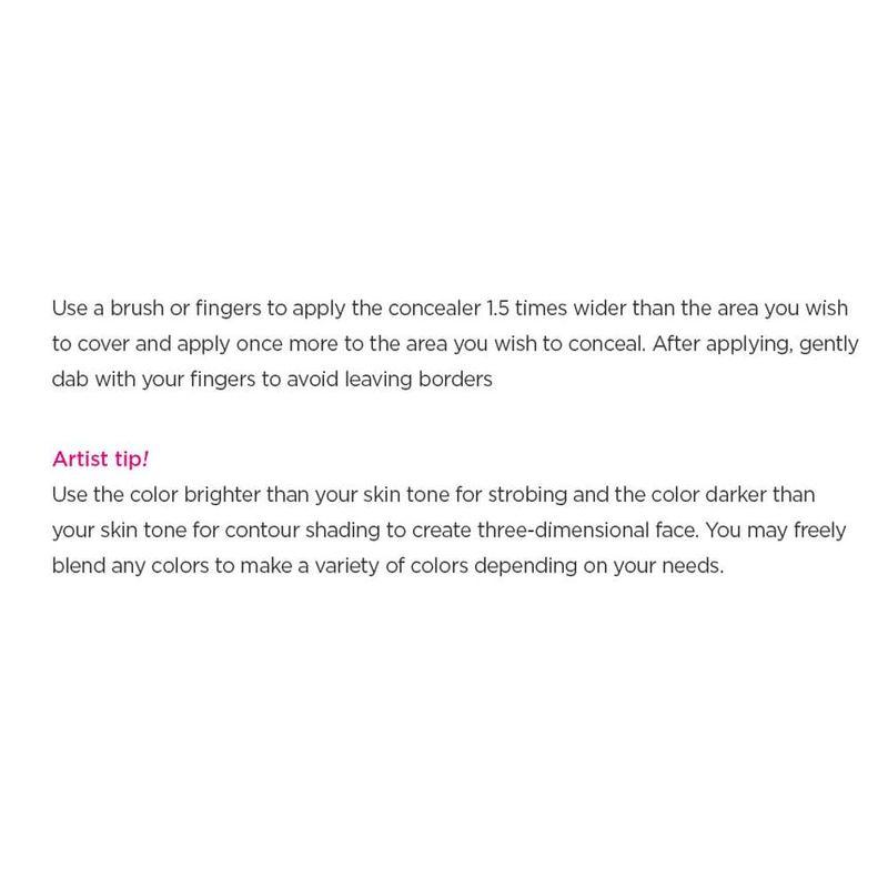 JUNG SAEM MOOL - Artist Concealer Palette - 2 Typen