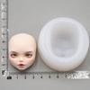 Elf Face Clay Molds Non Stick Easy to Demold Doll Face Clay Molds for Elf Toy Epoxy Resinn Casting DIY Handmade Craft