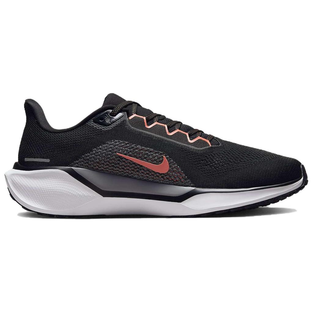 Nike Pegasus 41 Comfortable Breathable Low Top Casual Running Shoes Men's Black Orange FD2722-006