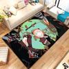 Anime SPY×FAMILY Carina Anya Forger Cartone Animato Tappeto Area Antiscivolo per Soggiorno Tappeto Morbido per Camera da Letto Bambini Divano, Tappetino per Porta Decorazione Casa
