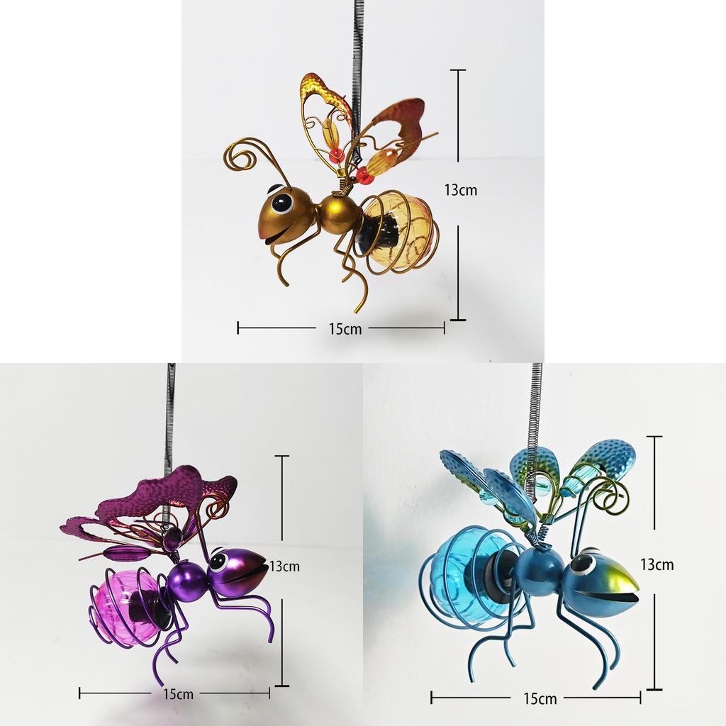 Butterfly Fairy Solar Led Garden Decor With Flying Feature For Outdoor Landscaping