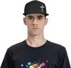 Snapback Hats For Men,Jesus Christian Cross Flat Brim Bill, Embroidery Adjustable Hip Hop Plain Baseball Cap