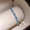 Luxury Vintage Rhinestone Devil's Eye Bangle Banquet Clothes Jewelry  Clothes Accessories