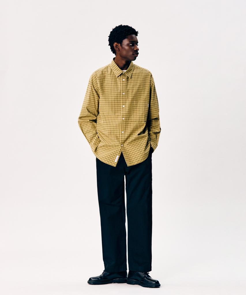 ESPIONAGE 2 Pleats Light Chino Pants Black