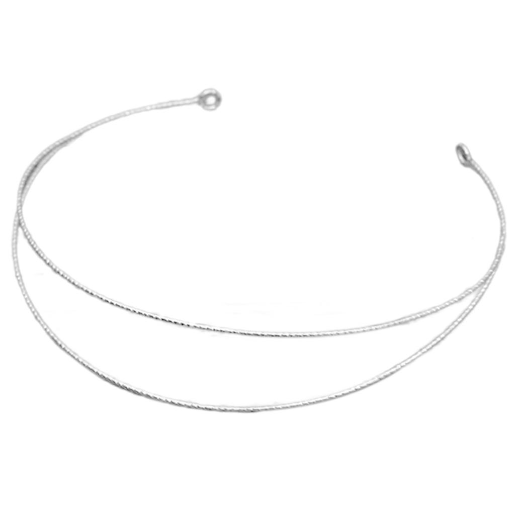 Plain Blank Hard Metal Headbands Skinny Base Headband Slim Simple Wire Hair Bands Clasps Crown Tiaras Frame DIY Crafts