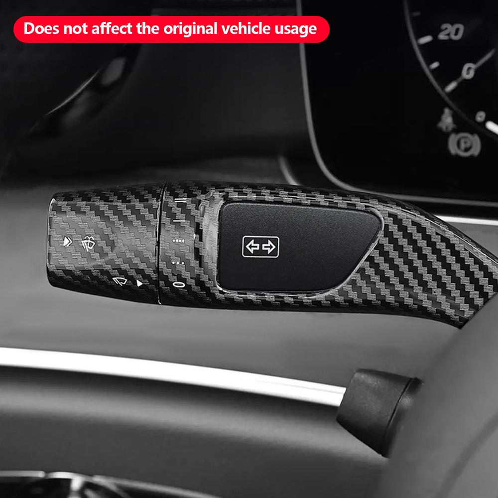 For Mercedes-Benz 14-23 E-Class 15-22 C-Class 16-22 GLC Older Vito V-Class G-Class Car Wiper Shift Lever Cruise Cover Trim Frame
