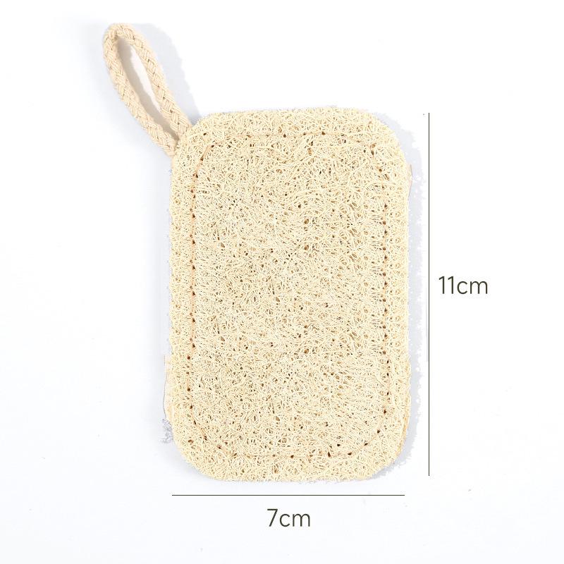 Loofah Dishwashing Brush & Dishcloth Set