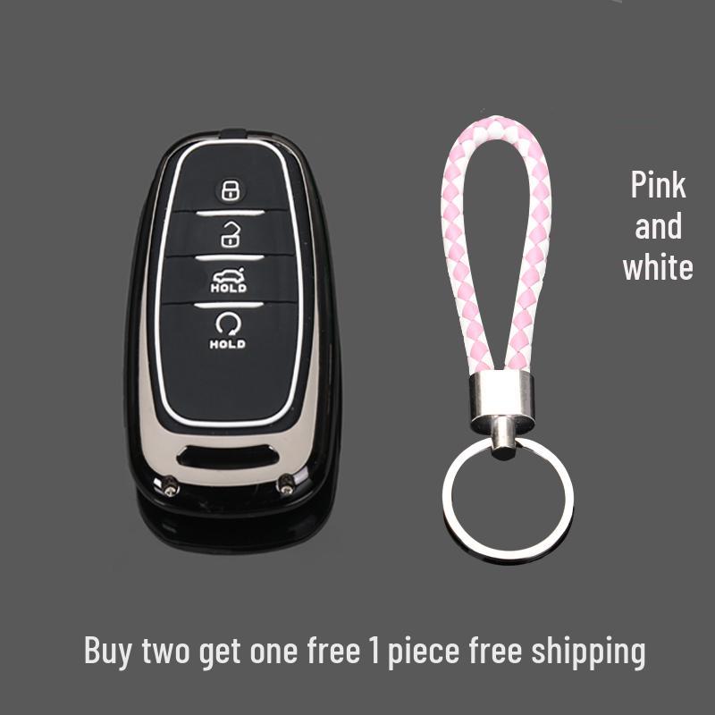 Handmade Braided Leather Keychain: Practical & Stylish Waist or Bag Charm