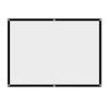 1pc Portable Foldable NOn crease White Projector Curtain Projection Screen 4:3 (84inch)