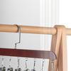 Hat Organizer with 10 Clips Great Load Bearing Anti-slip Wardrobe Clothes