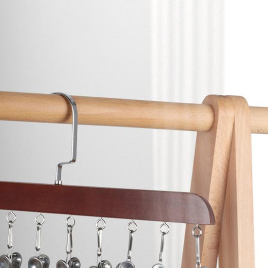 Hat Organizer with 10 Clips Great Load Bearing Anti-slip Wardrobe Clothes