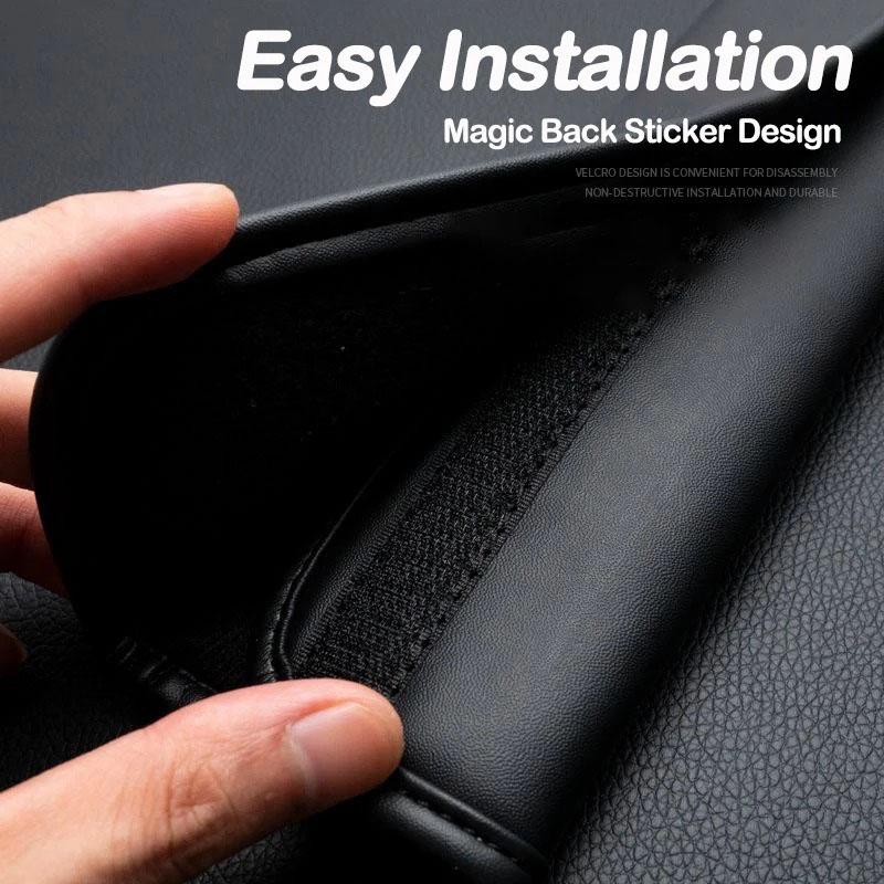 1pcs Leather car seat belt shoulder cover decompression suitable for BMW Mini Cooper Countryman Clubman JCW R56 R55 F55 R50 R53