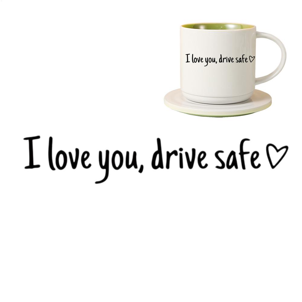 

Car Mirror Stickers Drive Safe Interior Decor Auto Decorative Mirror Stickers For Truck Auto Motorbike Sedan SUV Pickup Scooter