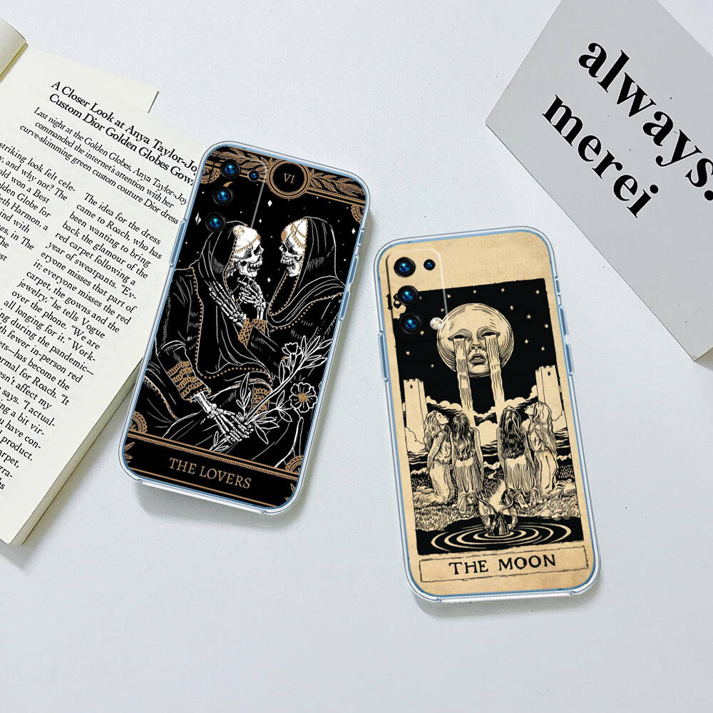 Divination Tarot Case for Motorola G10 G20 G04 E30 E40 E22 E20 E13 E15 G22 G23 G05 G75 G35 G55 E22S E7 G6 G7 G8 G9 Plus Power Play
