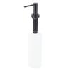 Kitchen Sink 304 Stainless Steel From the Top Built In Black Head Hand Press Soap Dispenser Bottle 350ml 500ml with PE Bottle