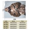 Fally ipupa Blanket Soft Funny Plush Throw Blanket For Home Decor Travel Office Flannel Bedspread Bed Cover