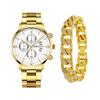 Watch Calendar Steel Strap Watch Men'S Large Dial Quartz Watch Men'S Suit