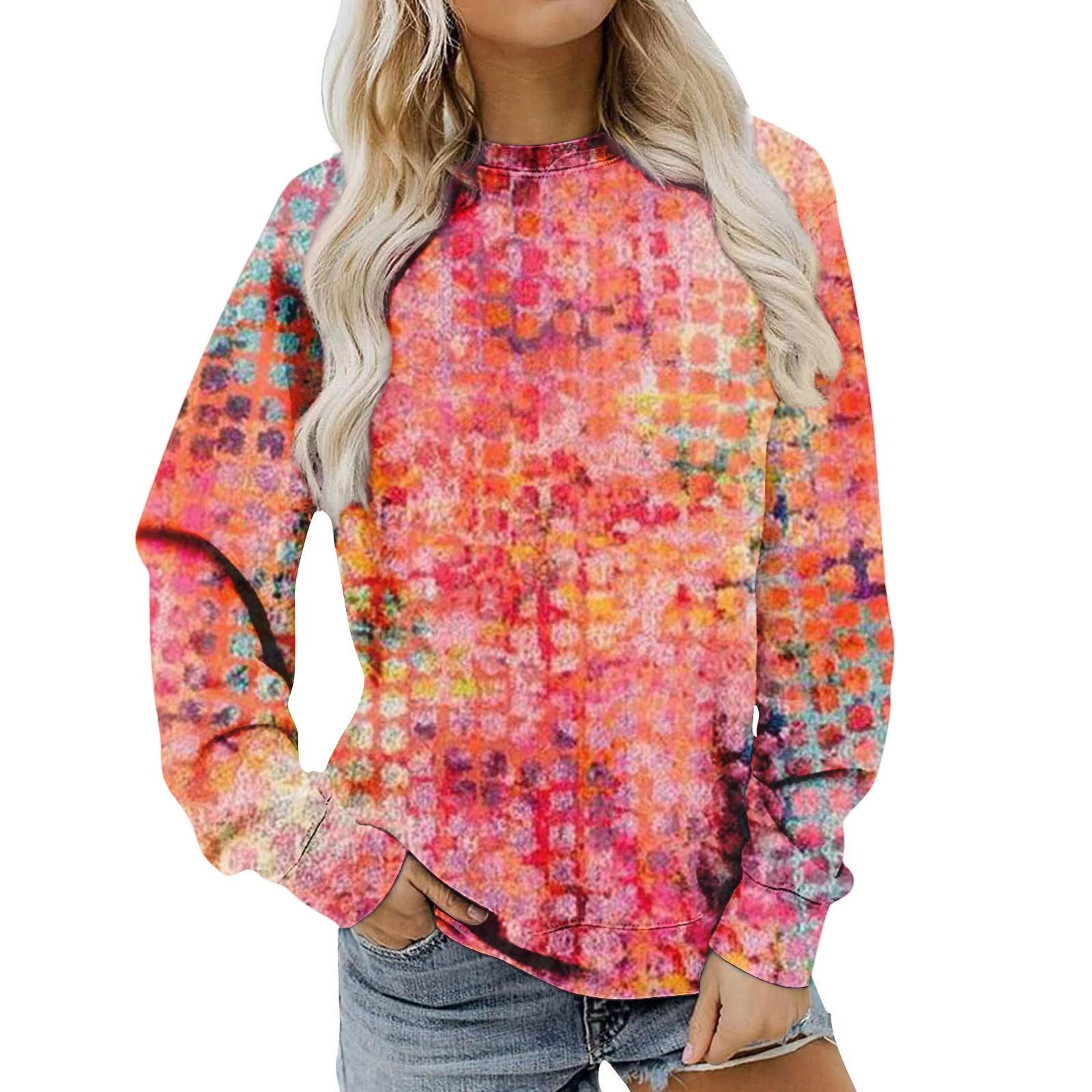 

Женская одежда, осенне-зимний Хэллоуин, круглый вырез, длинный рукав, большой свободный плюшевый утолщенный свитер, топ XL красный