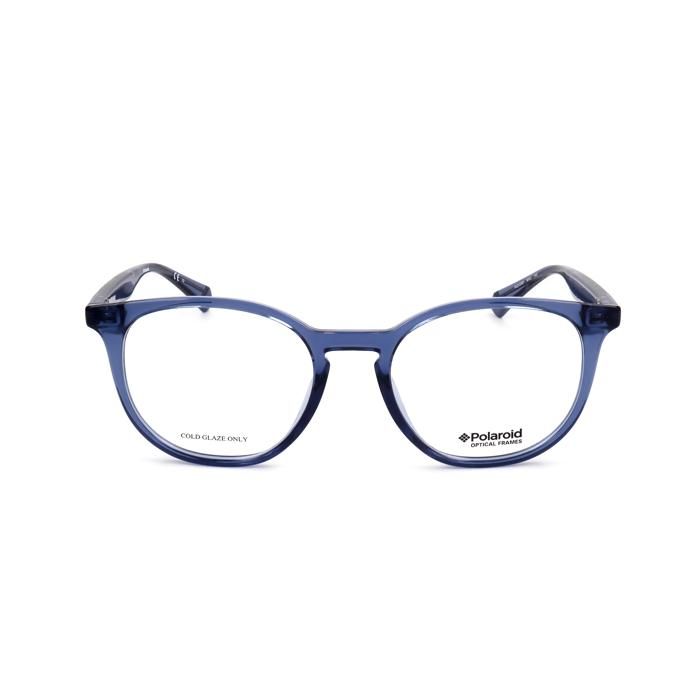 Brille - POLAROID - PLD D381 - Klassisches Gestell - Farbe Azurblau - Gläser Grau