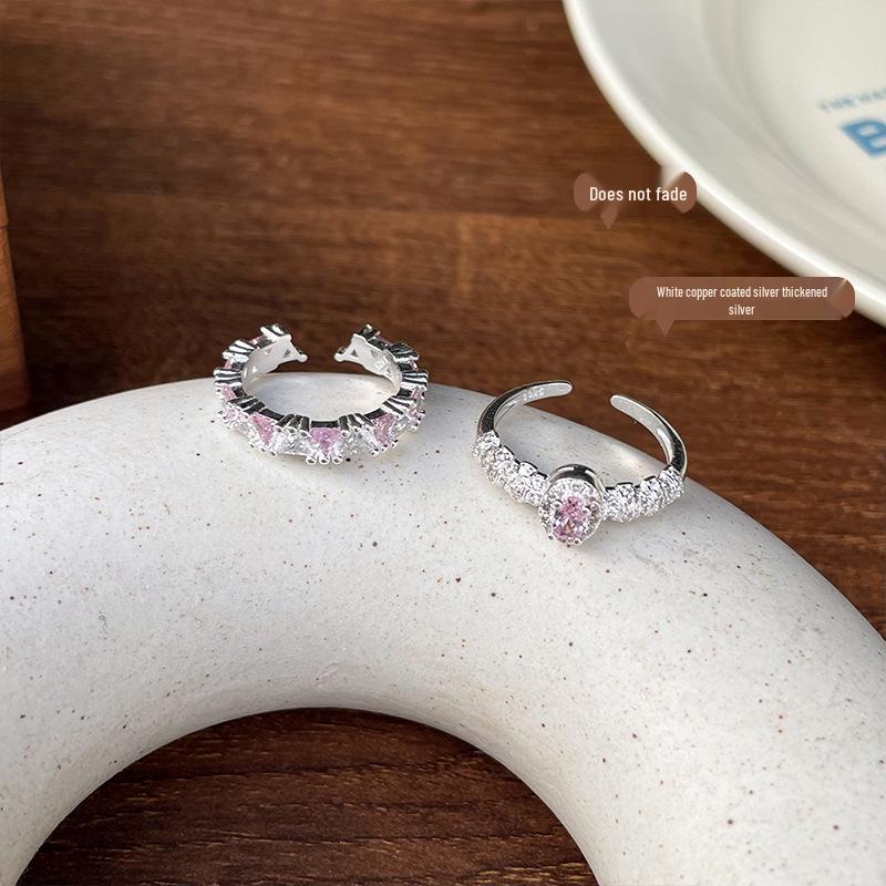 Lan Zhi Korean Dongdaemun Luxury 925 Silver Non-Fading Women's Ring