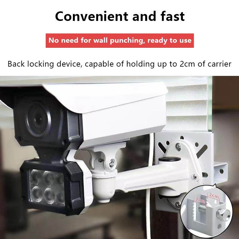 Vertical Pole Mount Adapter Wall Mounting Bracket For Cctv Security Camera
