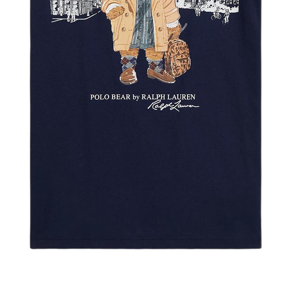 Polo Ralph Lauren Polo Bear Cotton Knit T-Shirt Kids tops 313979033-001