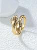 Adjustable Open Ring with Hand Design Minimalist Band Fashion Jewelry for Everyday Wear and Special Occasions