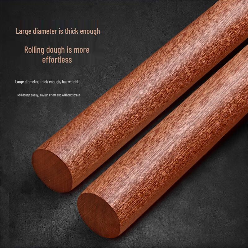 Solid Wenge Wood Rolling Pin