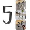 1Pc Student Backpack Hooks Office Desks Mobile Hanging Bag Hooks Divine Tools Desks Side Tables Portable Practical Hooks